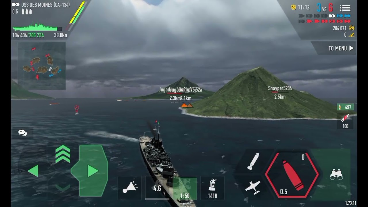 Uss Des moines 3vs6