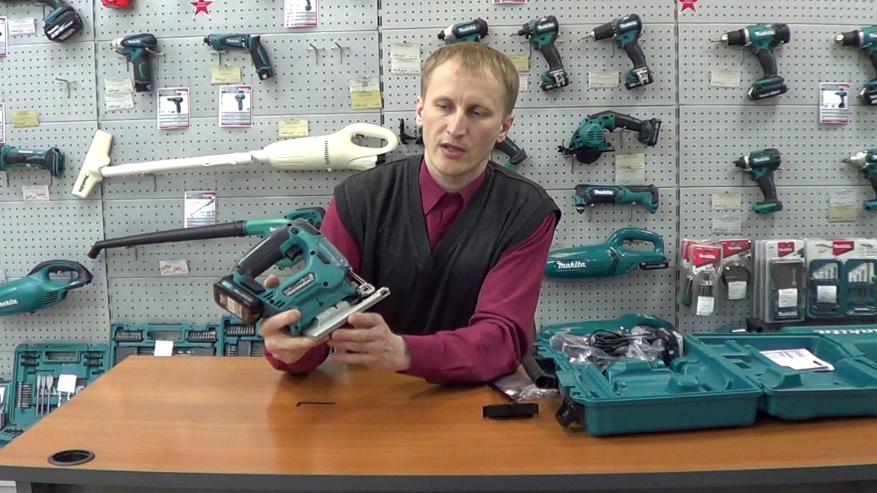 7. Аккумуляторный лобзик Makita JV101D. Краткий обзор.