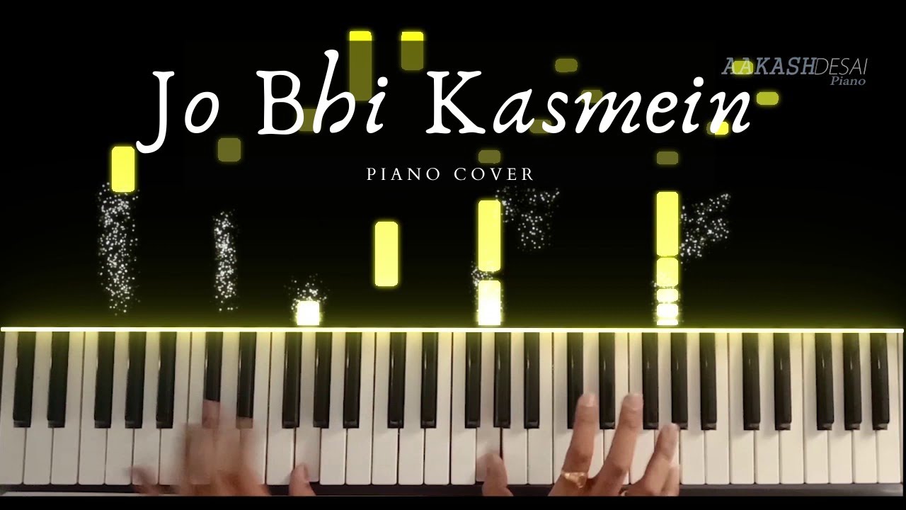Jo Bhi Kasme Khai Thi Humne | Piano Cover | Udit Narayan | Aakash Desai