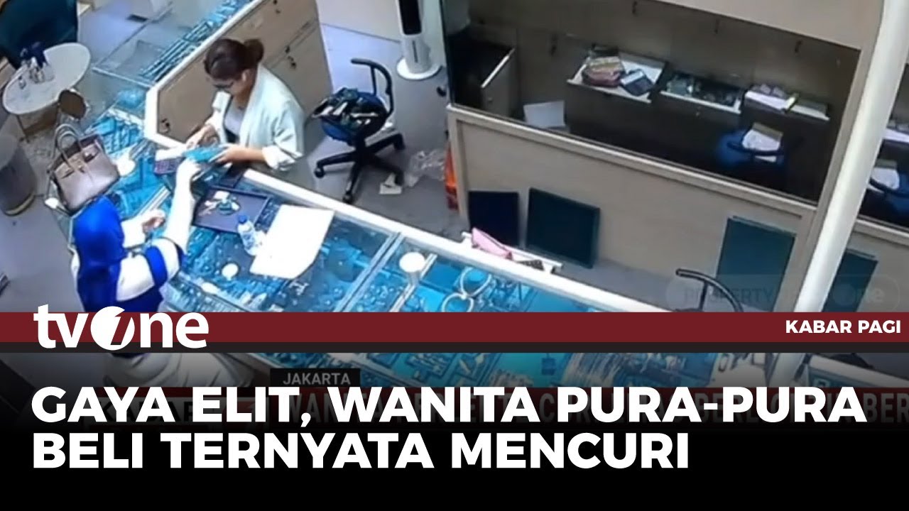 Bawa Tas Hermes, Wanita Curi Berlian di Mal Kelapa Gading | Kabar Pagi tvOne