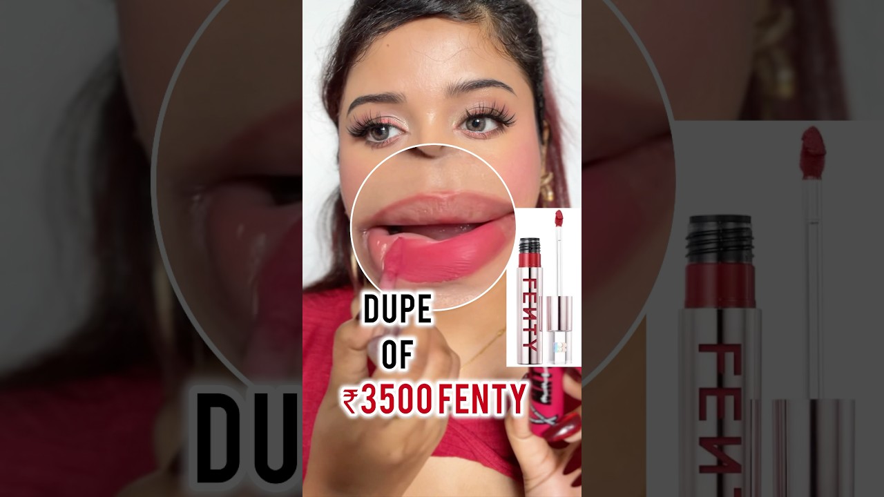 Dupe Of Fenty Velvet Icon Lipstick 💄😱MARS Mousse Lipstick#shortsvideo #shorts #ytshorts #viral