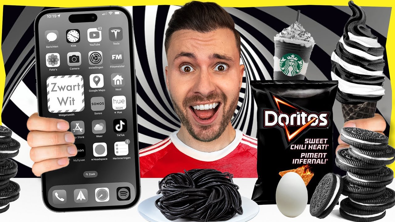 1 Dag Leven In Zwart-Wit! *Geen Kleur Challenge*