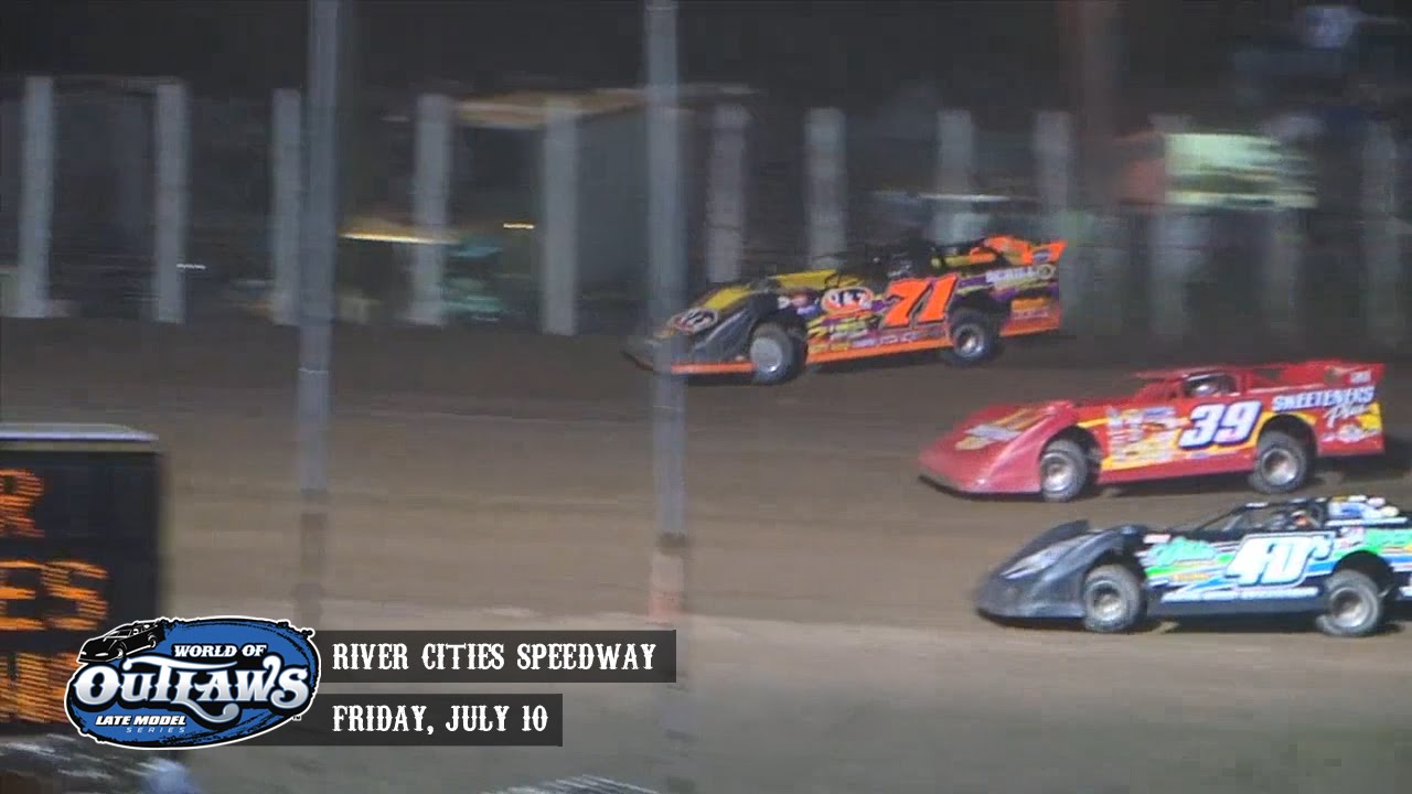 Highlights: World of Outlaws Late Model Series River Cities Speedway July 10th, 2015