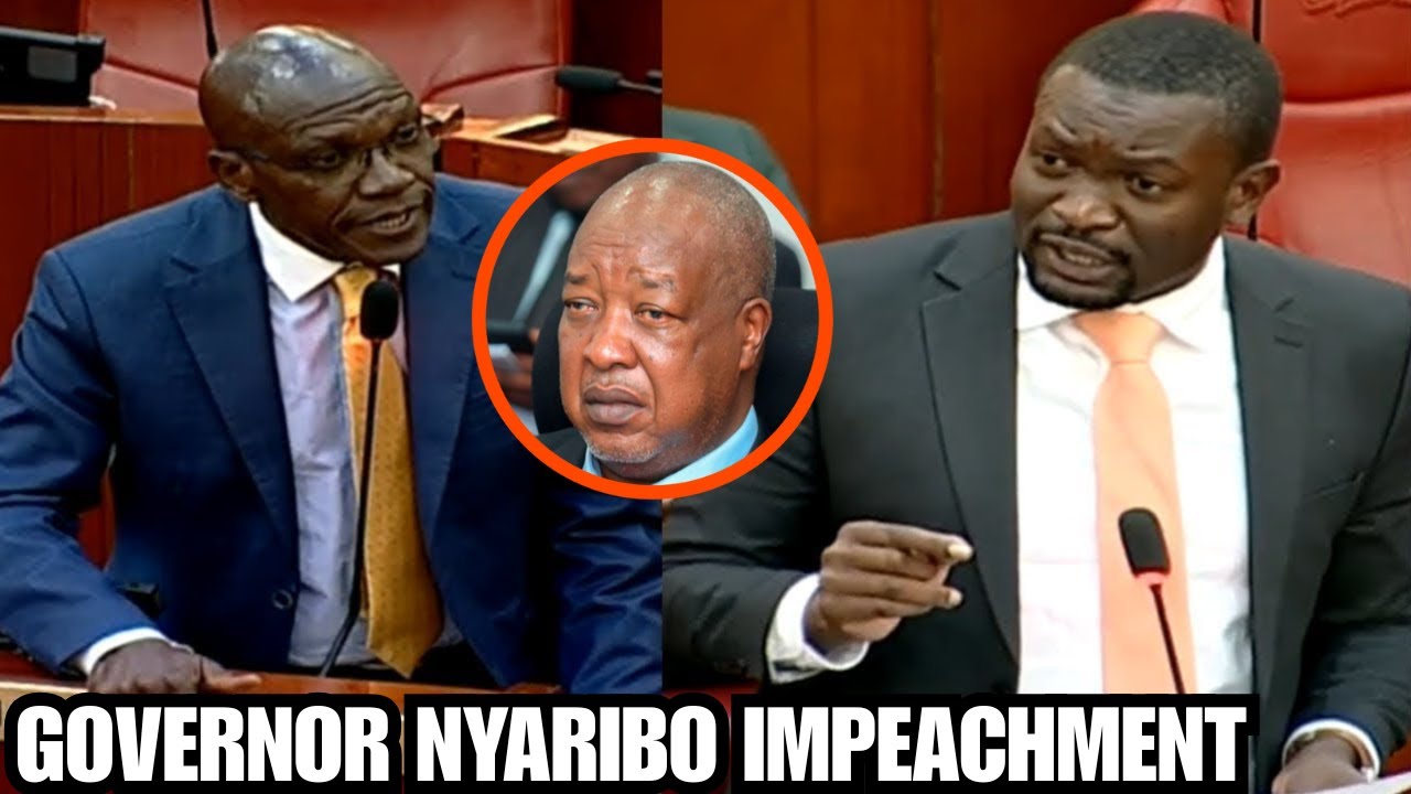 LIVE: Fireworks as Nyamira Governor Nyaribo's impeachment motion is heard in Senate