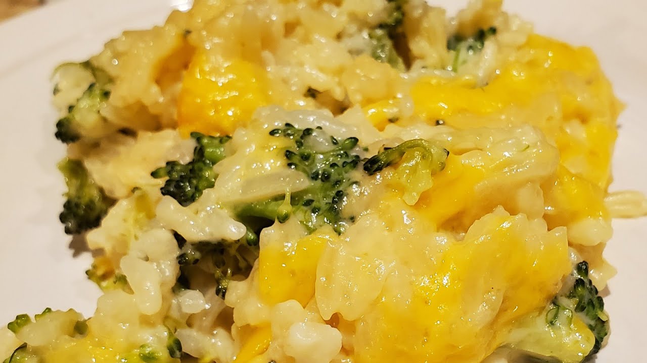 How to make the BEST Cheesy Broccoli Rice Casserole