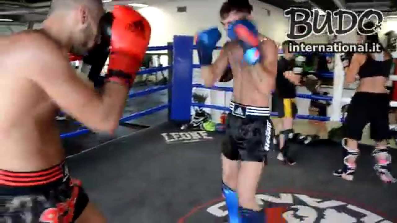 adidas boxing - Paolo Barbanti e Doru Manolea - Sparring alla Lottatori Milano - Budo International
