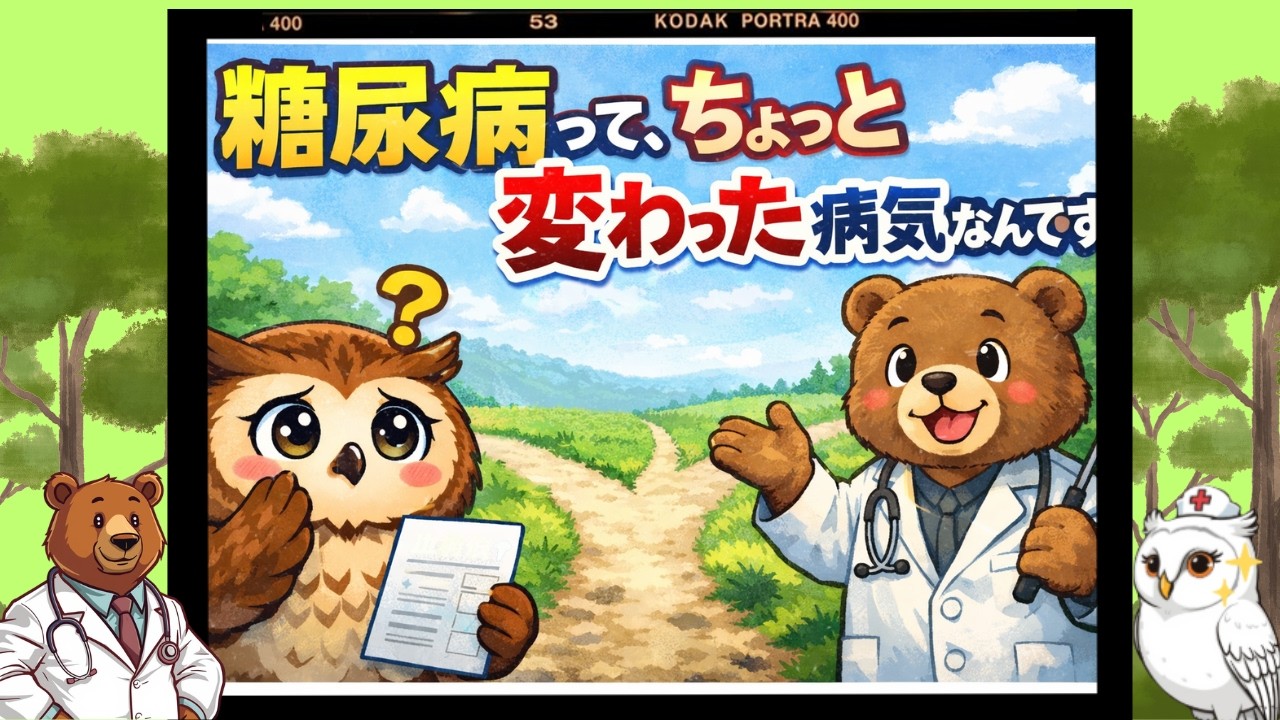 知っているようで知らない病気、糖尿病を知ろう 第0回「糖尿病って、ちょっと変わった病気なんです」