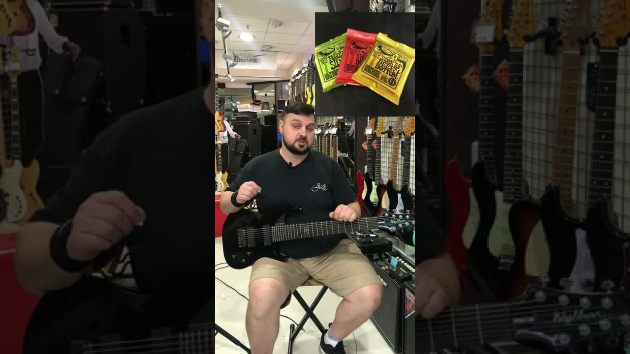 Как правильно подобрать толщину (калибр) струн для гитары?