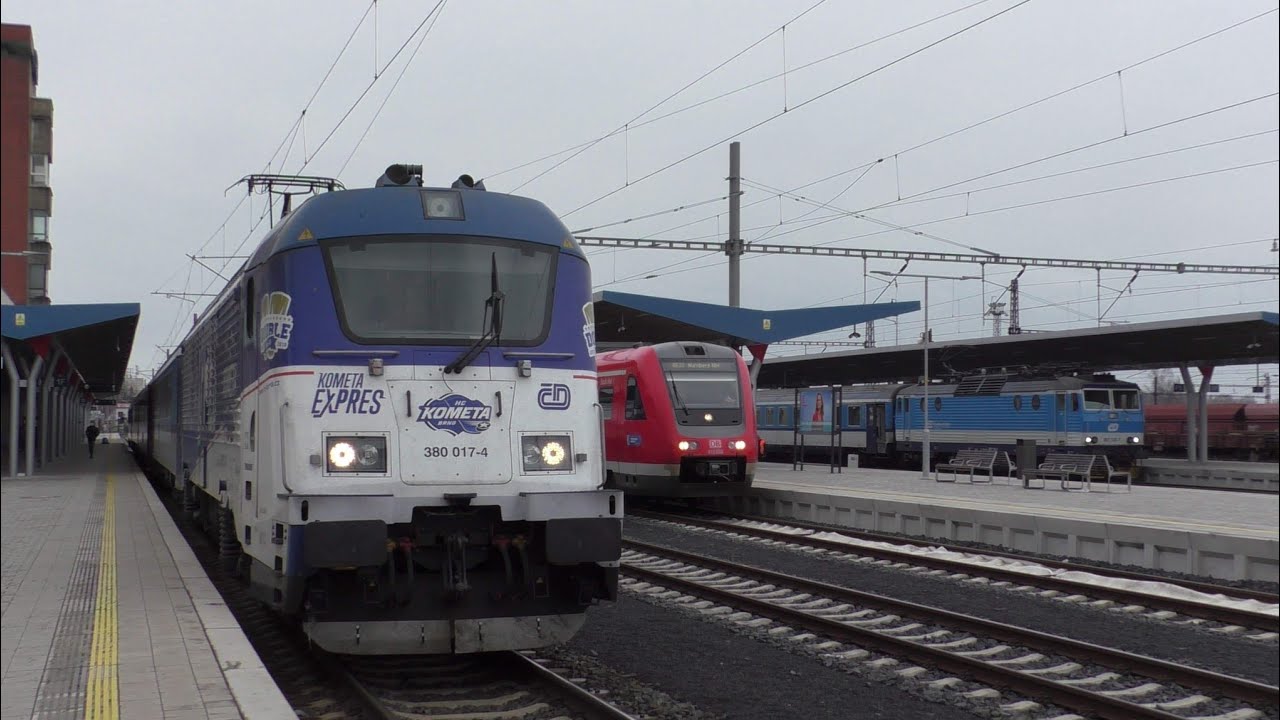 Vlaky Cheb 16.4 2021