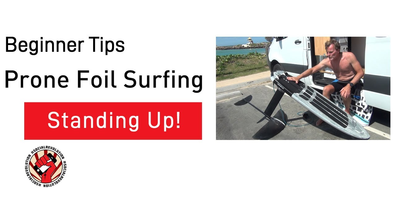 Prone Foil Surfing Beginners Perspective 10 - Foot Position
