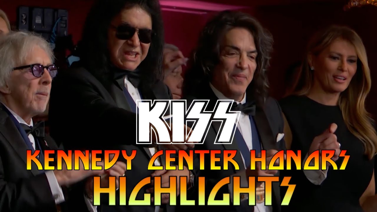 KISS Kennedy Center Highlights in Photos ft. Peter Criss, Gene Simmons & Paul Stanley