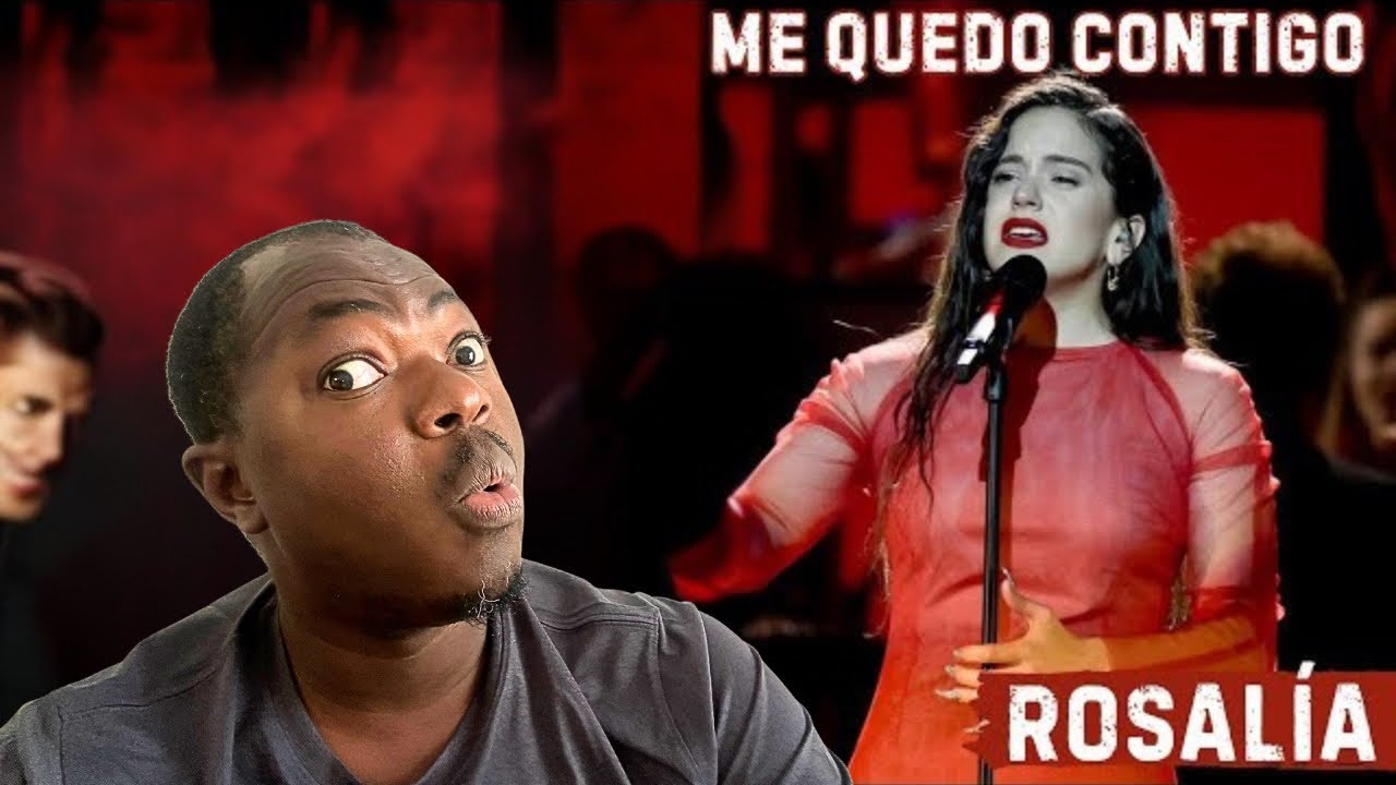 First Time reaction|Rosalia Canta Mequedo Contigo #firsttimereactions #rosalia #mequedocontigo 