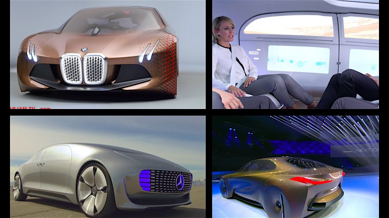 BMW Vision vs Mercedes F015 Self Driving Cars Of The Future Video Comparison CARJAM TV HD