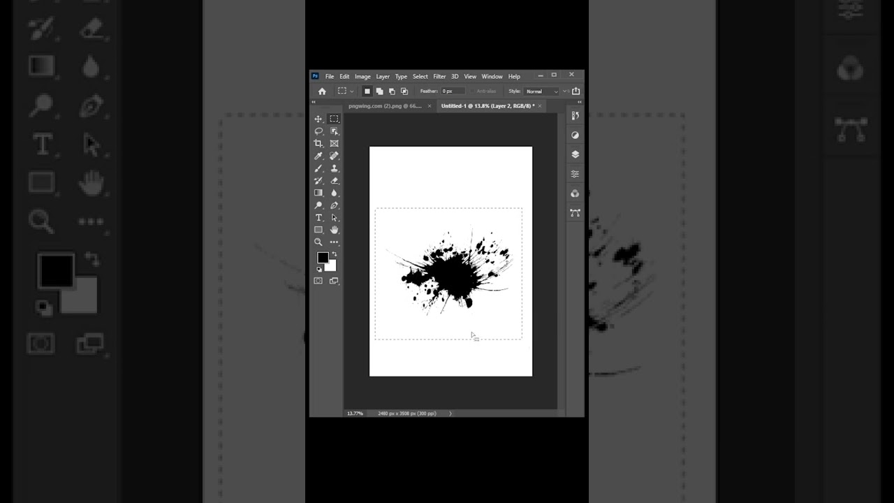 How to make ANY CUSTOM BRUSH in Photoshop in Hindi 
