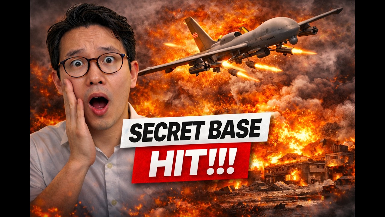 Iran’s Drone Swarm Just Hit Israel’s Most Secret Base… And No One Is Showing the Damage