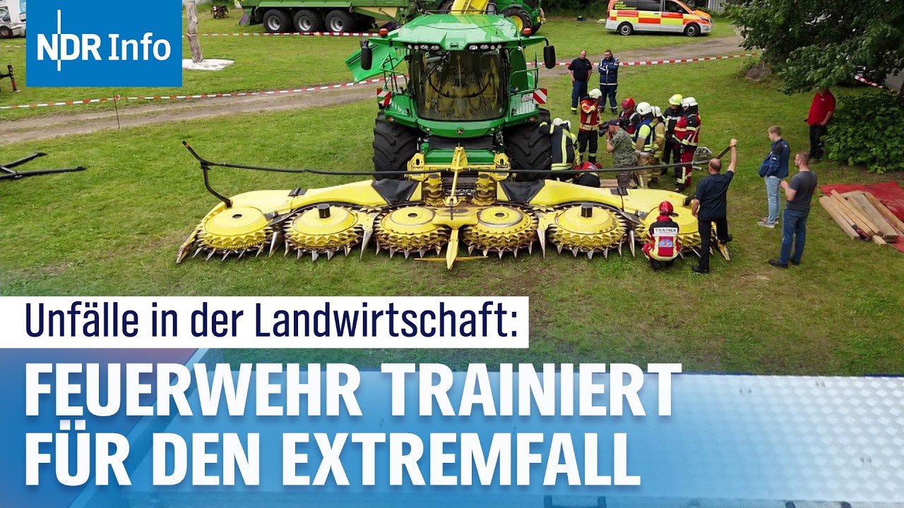 So realistisch trainiert die Feuerwehr für den Ernstfall | NDR Info