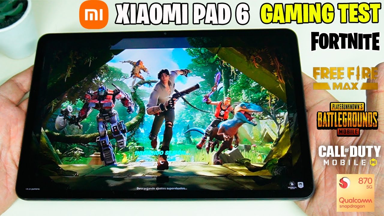 Xiaomi Pad 6 en Perú: Gaming Test: Fortnite, Free Fire Max, Call of Duty y PUBG (Snapdragon 870)