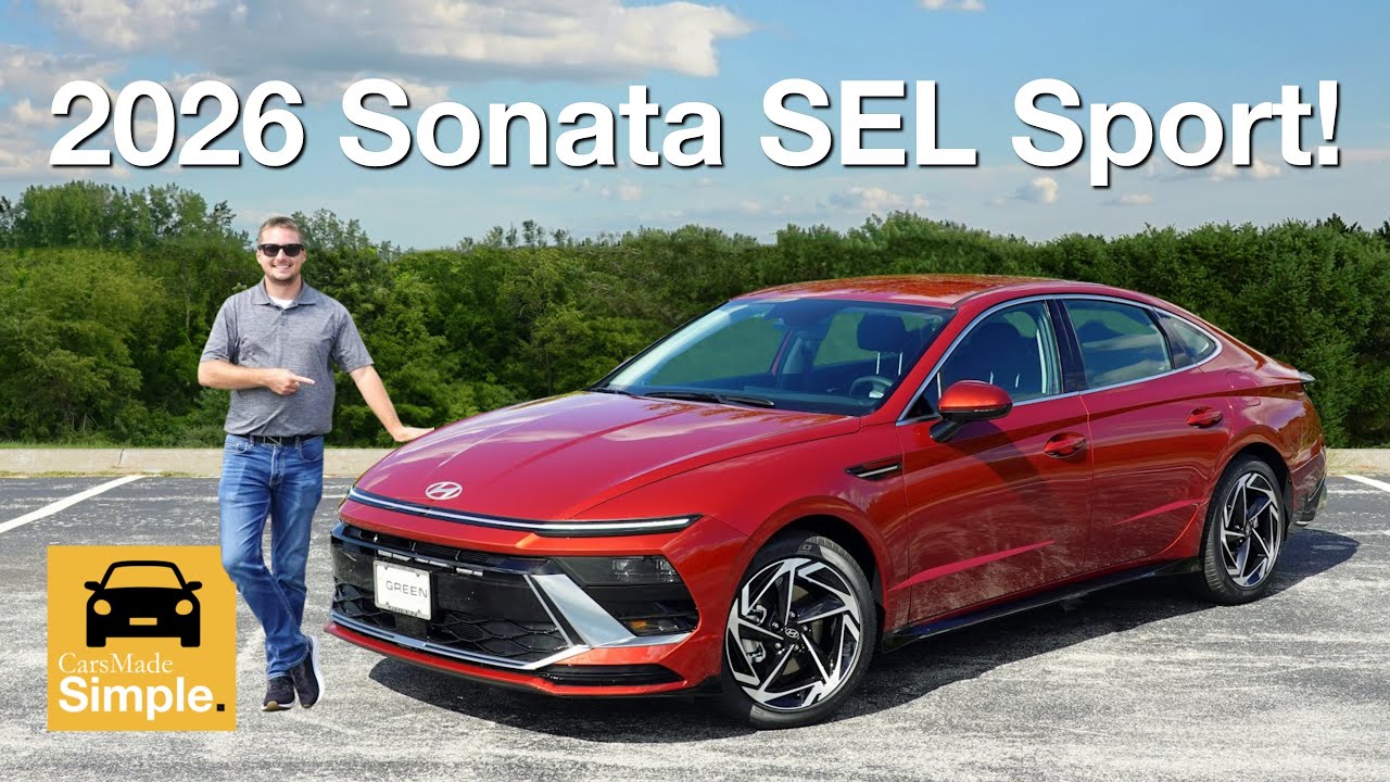 Hyundai Sonata SEL Sport AWD 2026 года | Лучший седан среднего размера за 32 тысячи долларов?