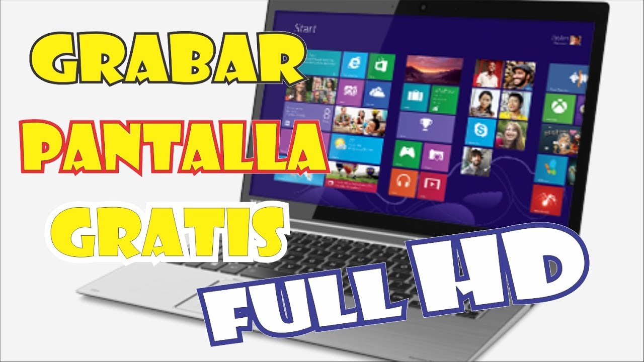 Grabar Pantalla de PC en HD en WINDOWS 7/8/8.1/10 [GRATIS]