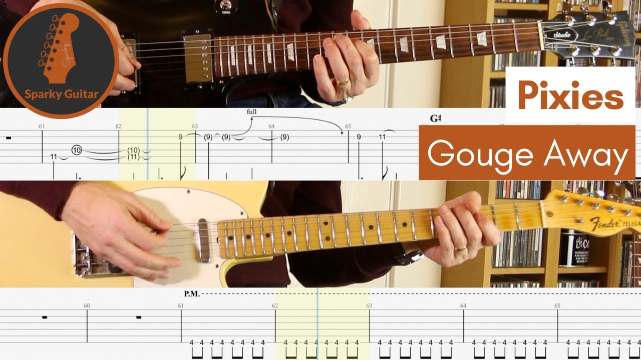 Gouge Away - Pixies (Guitar Cover #33 with Tabs)