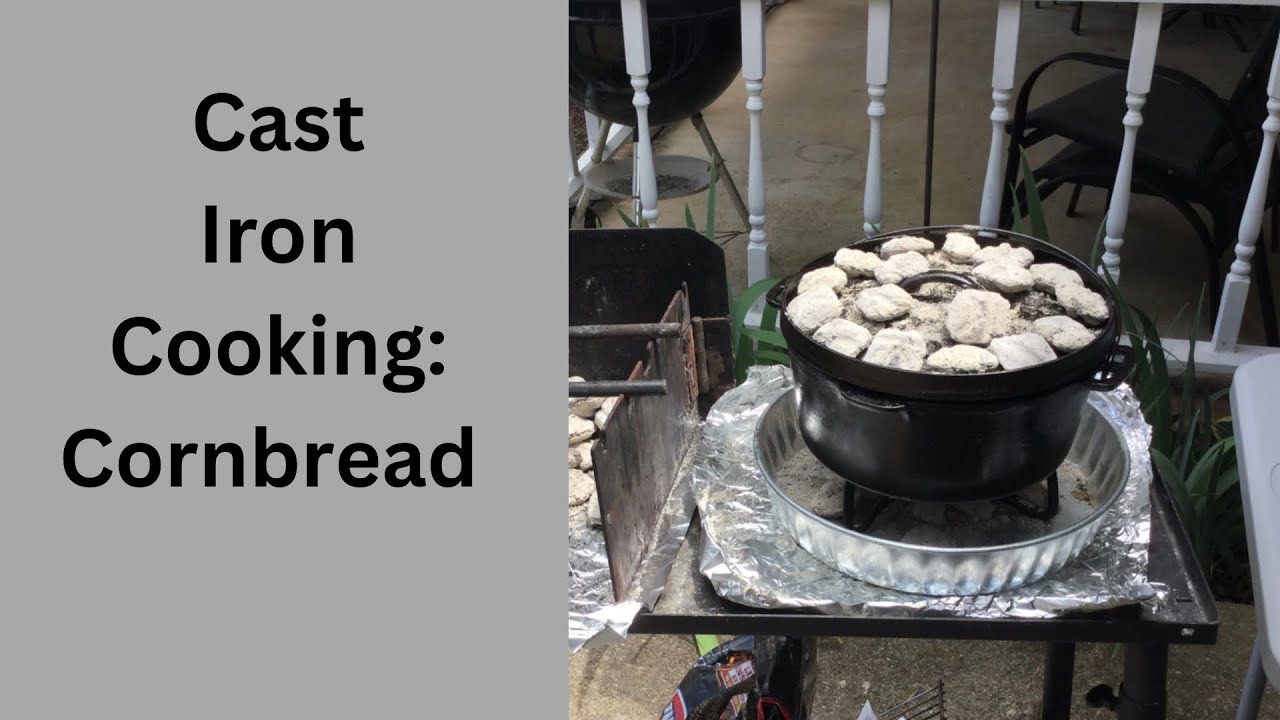 Cornbread in a Camping Dutch Oven