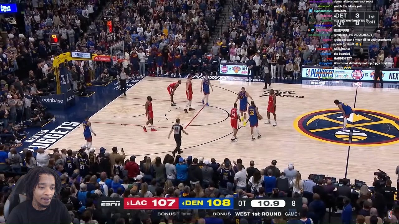 FlightReacts To #5 CLIPPERS at #4 NUGGETS | FULL GAME 1 HIGHLIGHTS | April 19, 2025!
