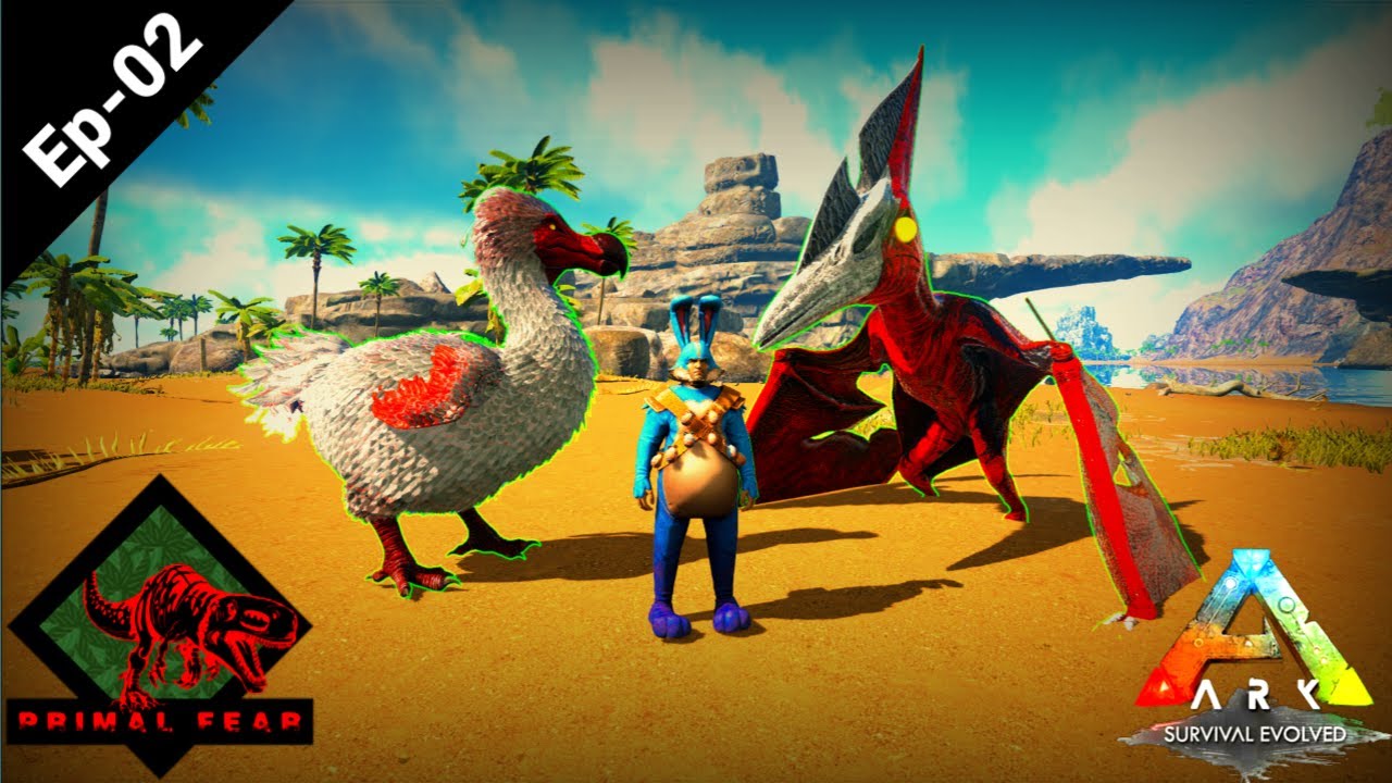 Taming a Alpha Dodo & Pteranodon in Ark Primal Fear | Ultimate Guide