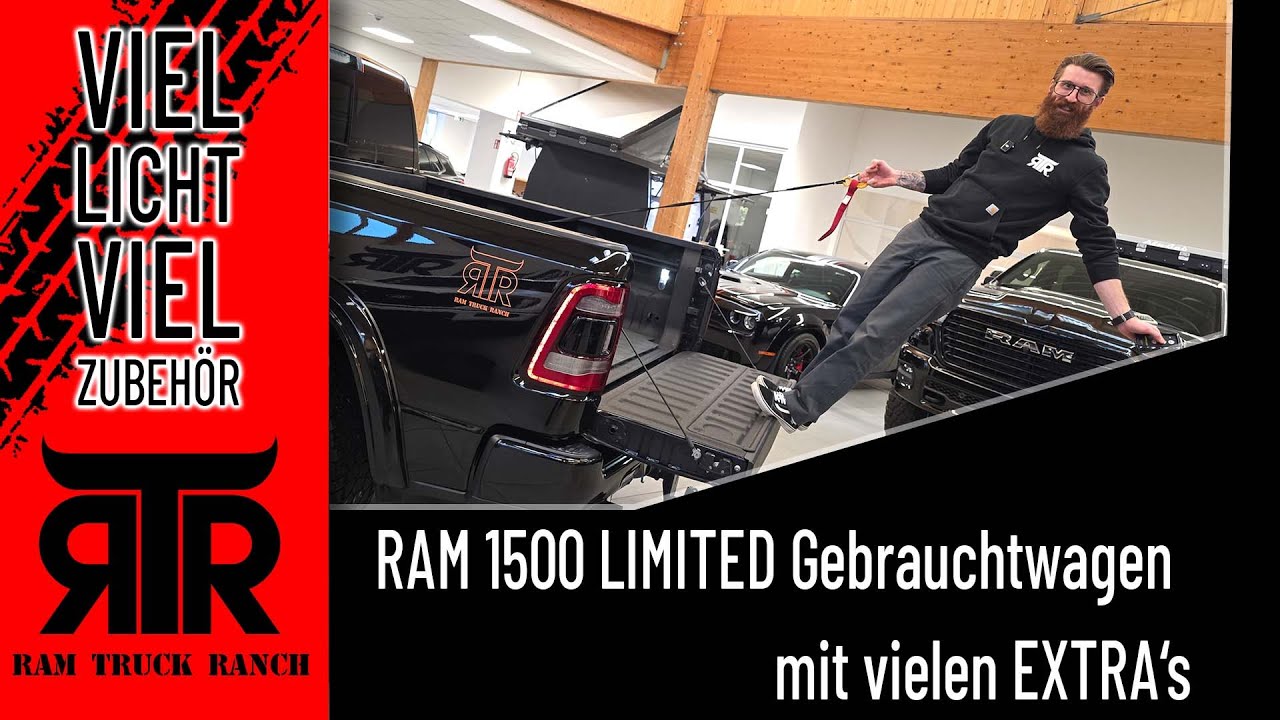 RAM 1500 Limited Gebrauchtwagen mit viel Licht, Winde und mehr... Wir zeigen Ihn euch! | RTR