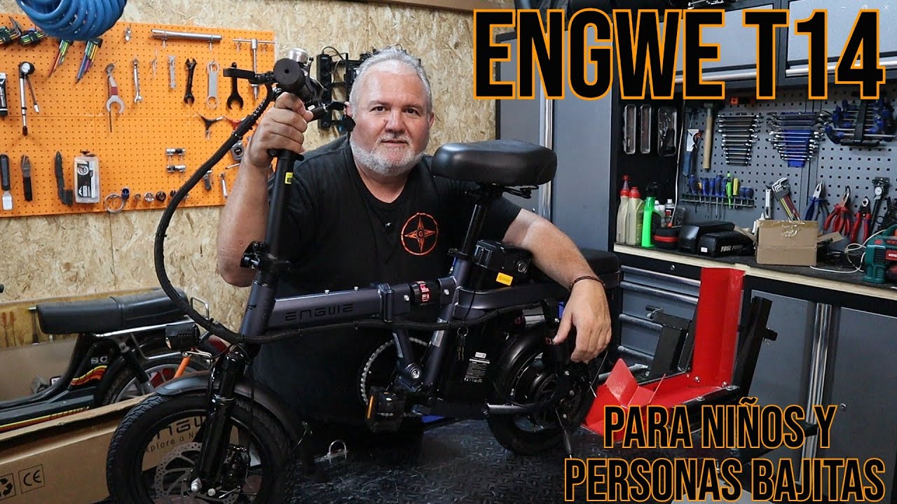 ENGWE T14 / Así de fácil se arma la bici plegable más pequeña! GINESSOT