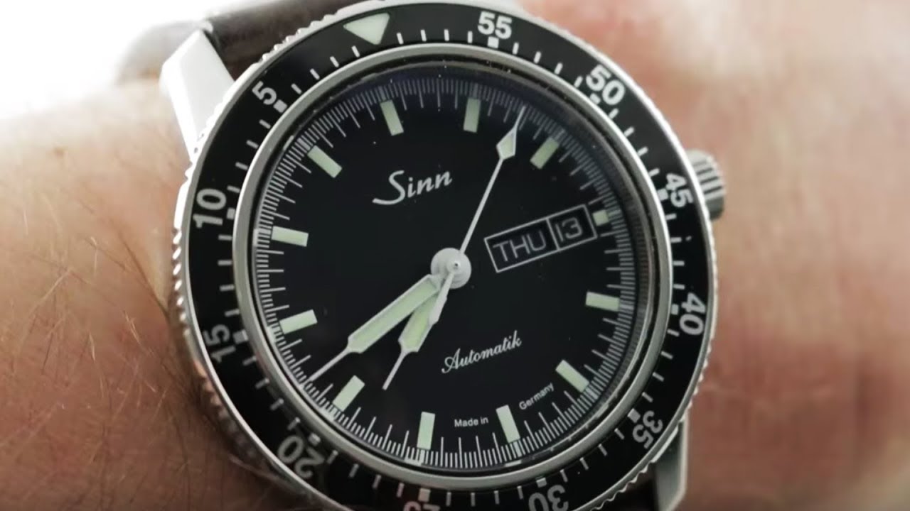 Sinn 104 ST SA I (104.010) Luxury Pilot's Watch Review
