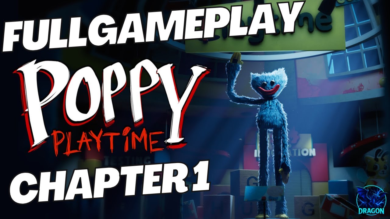 Poppy Playtime Chapter 1 | Full Gameplay Walkthrough 🧸#poppyplaytime #gaming