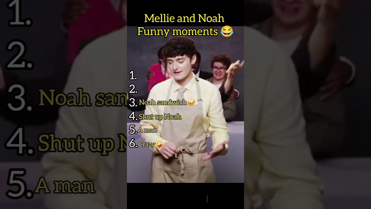 mellie and Noah funny moments 🤣#strangerthings