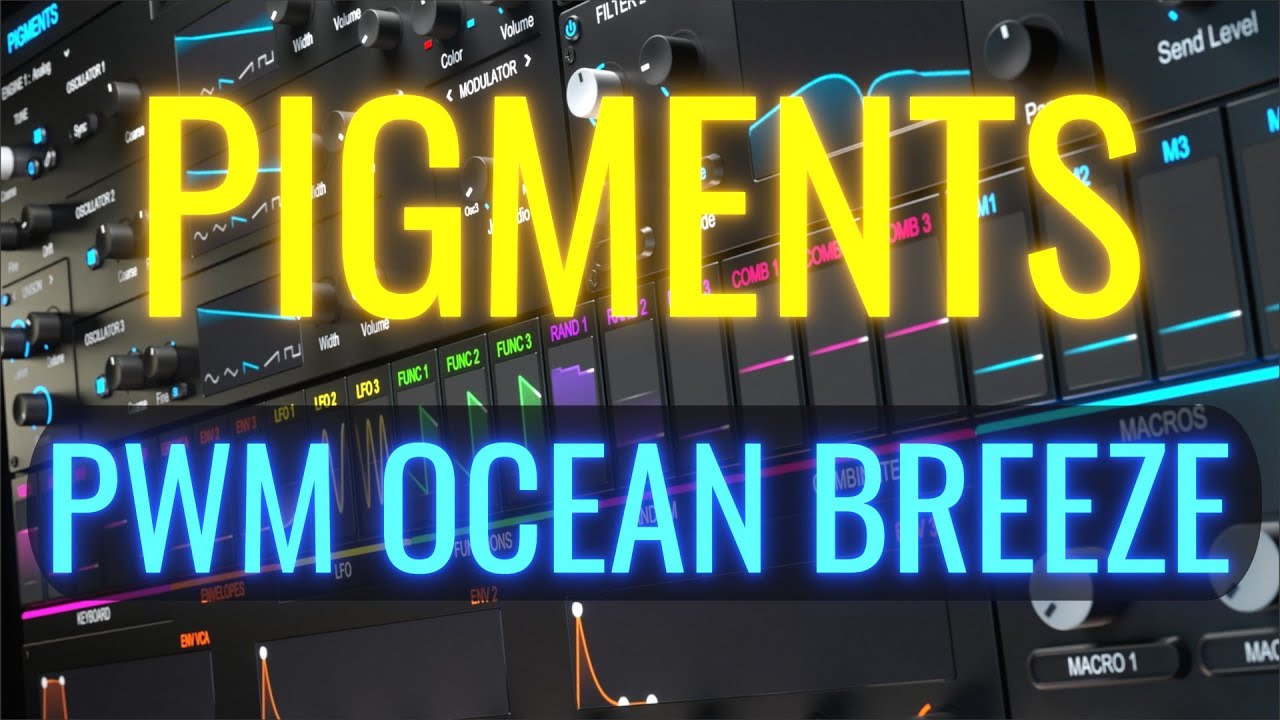 Lush PWM Pad with Vocal Texture in Arturia Pigments