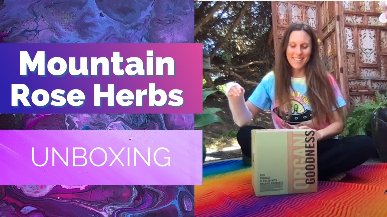 Mountain Rose Herbs - Unboxing with Erinn