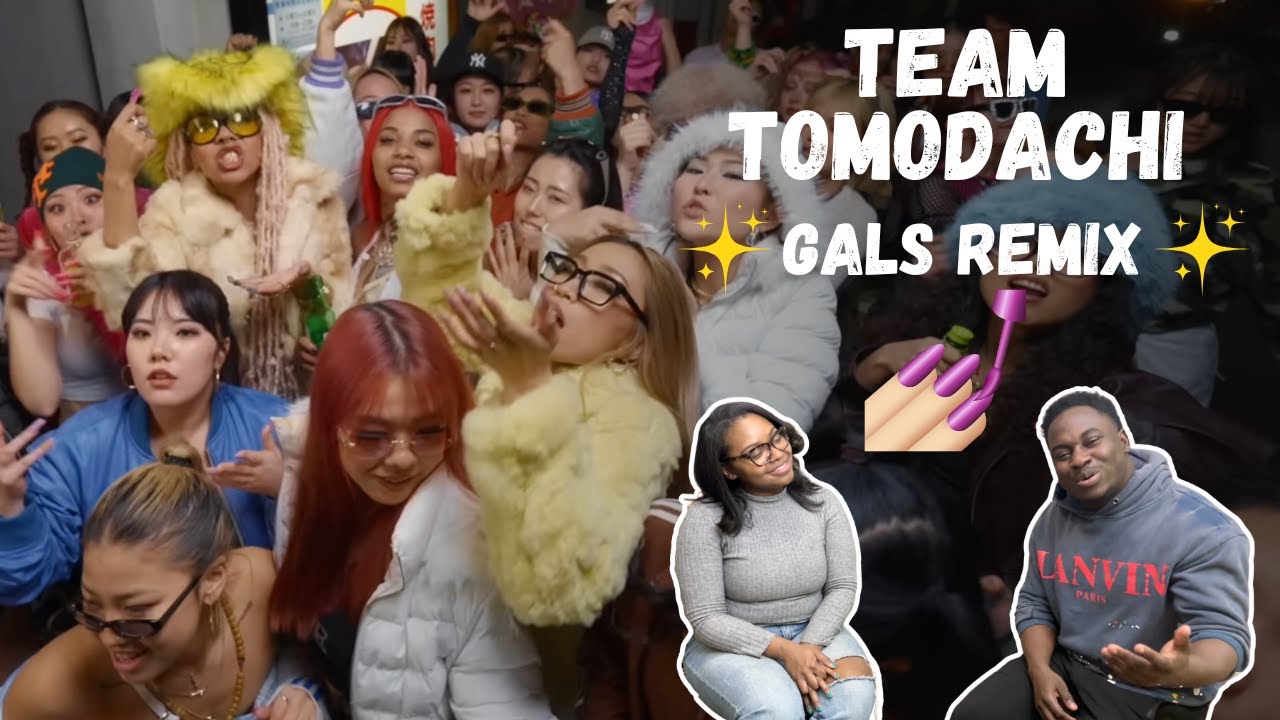Первая реакция на &laquo;Team Tomodachi&raquo; Юки Чиба (GALS Remix☆) &ndash; Этот трек просто зажигает! 🔥🎶