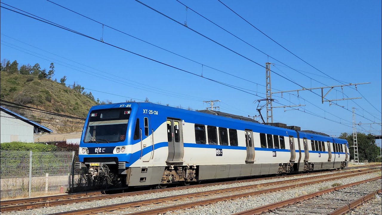 Trenes EFE Valparaíso - El Salto