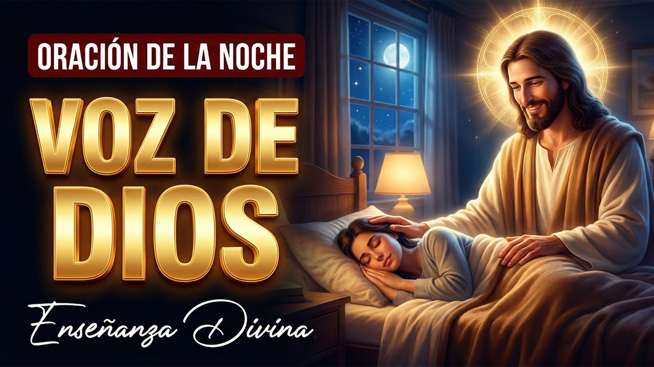 ORACIÓN DE LA NOCHE - la voz de Dios que arrulla tu alma