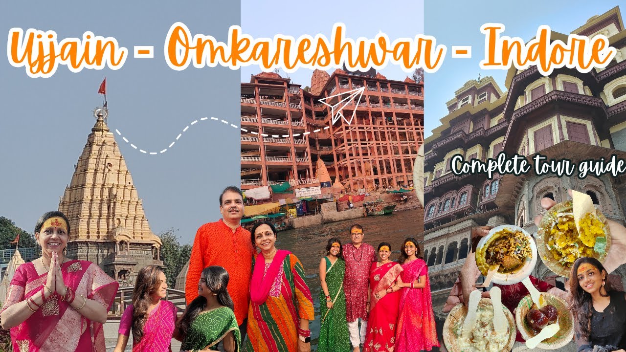 UJJAIN OMKARESHWAR INDORE BUDGET TRIP| 3DAYS 2NIGHTS TOUR PLAN FROM MUMBAI | India's Cleanest City|