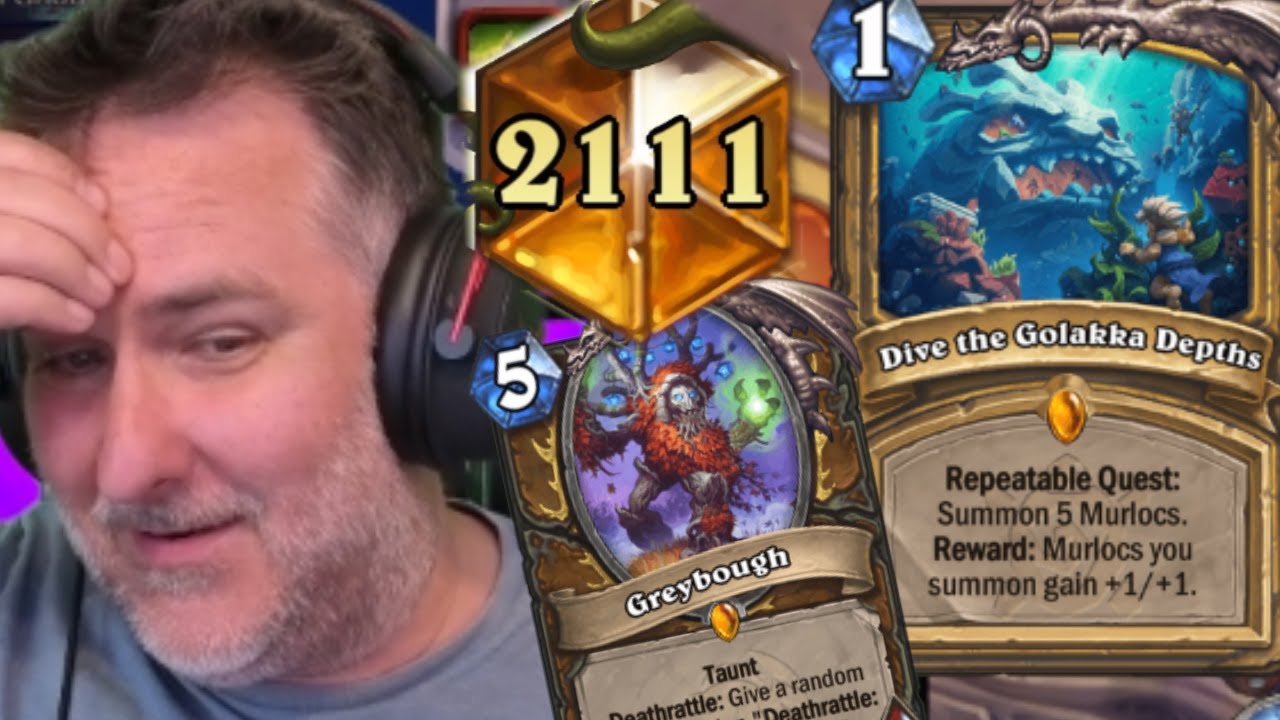 🎲🍀 Hiding Behind Trees from Murlocs! Greybough vs Golakka Depths 🌊🌲