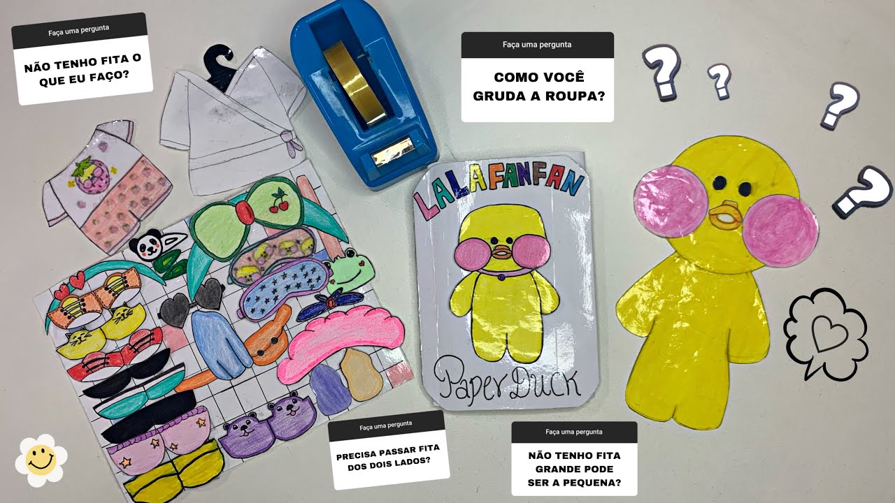 PAPER DUCK DO TIKTOK | Respondendo algumas dúvidas de vocês!!