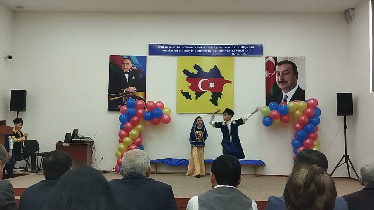 Kənan və Ayan. Gəncə şəhəri İdman Liseyi.