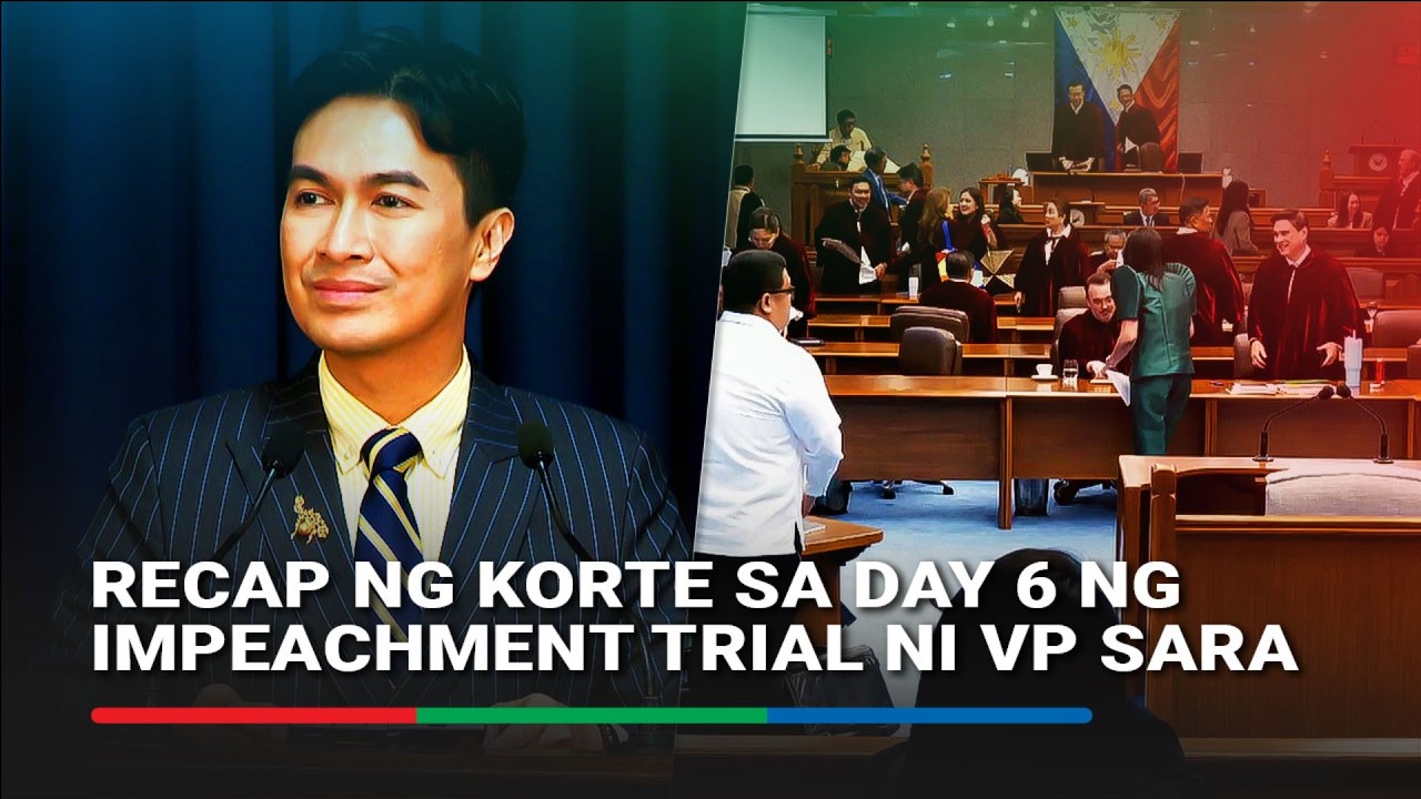 FULL: Court spox recaps Day 6 of VP Duterte impeachment trial | ABS-CBN News