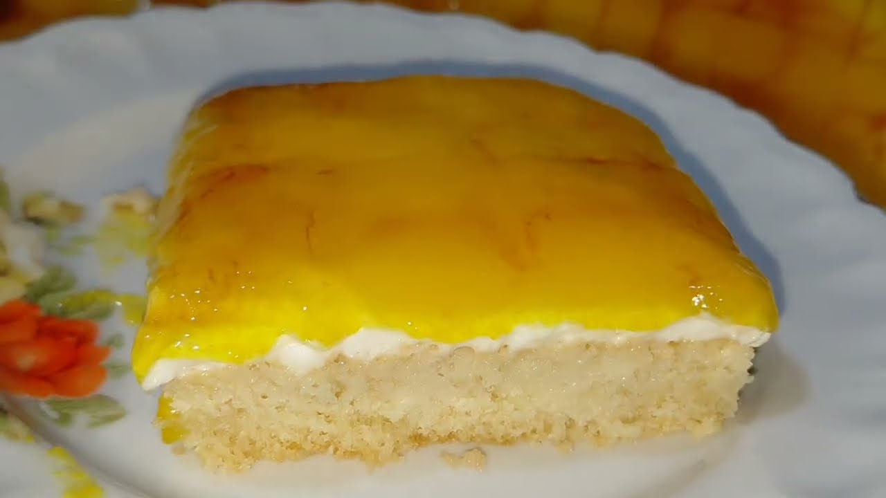 كيك الحليب أو القشطوطه بطريقة سهلة وبسيطة 💥💥💥