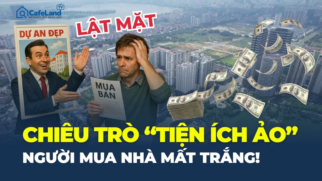 LẬT MẶT CHIÊU TRÒ “TIỆN ÍCH ẢO” khiến người mua nhà mất trắng!  | CafeLand