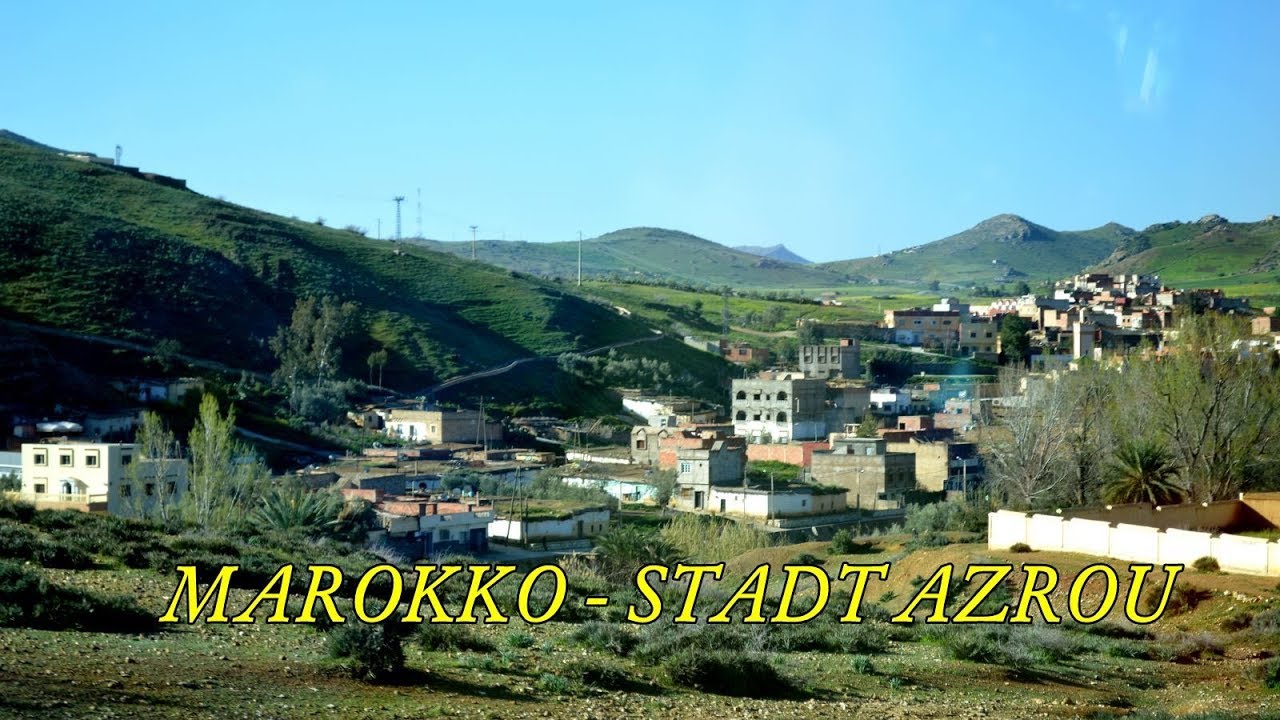 Marokko - Stadt Azrou - Mittlerer Atlas