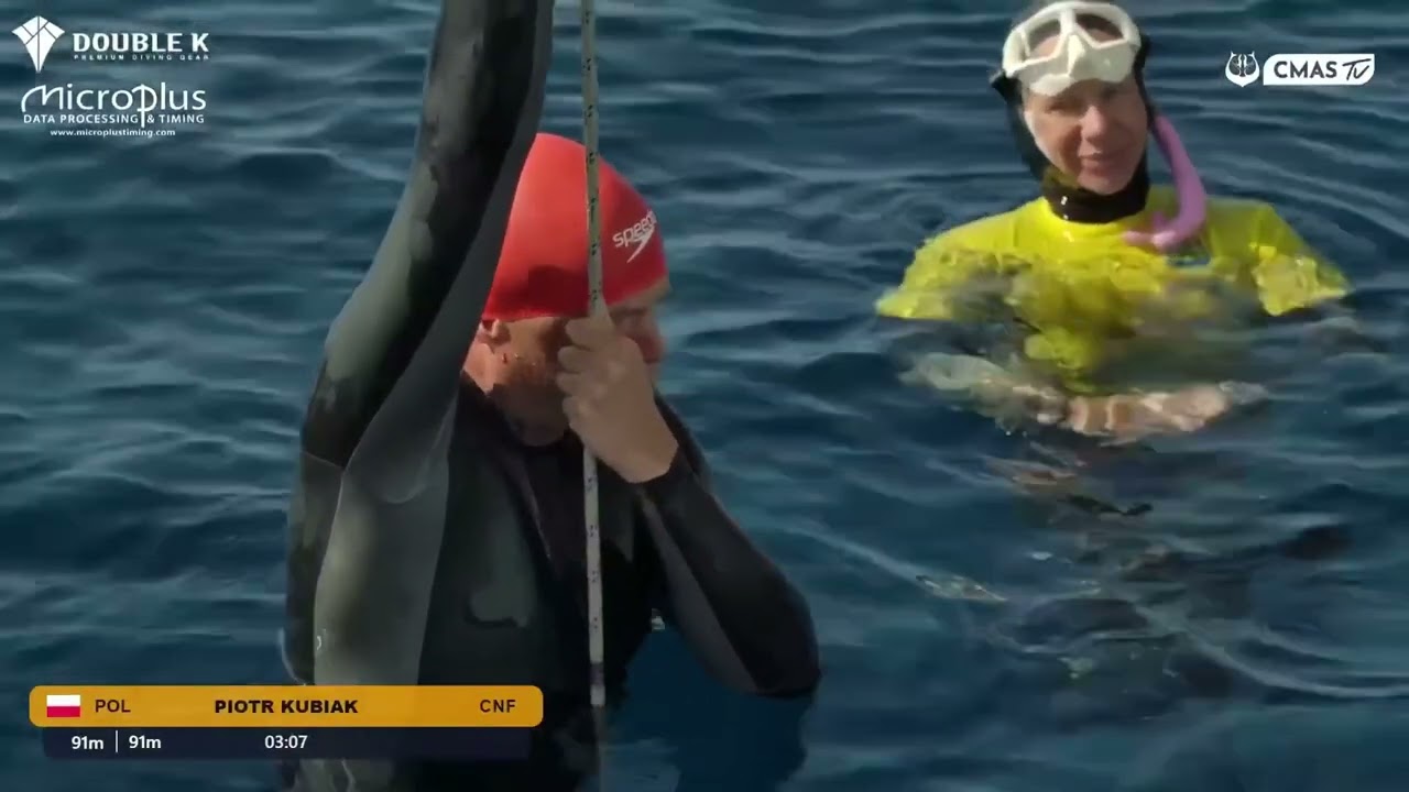 MYTIKAS GREECE 2025 Piotr Kubiak CNF CMAS 2025 WORLD CHAMPIONSHIP FREEDIVING OUTDOOR SEP 2025