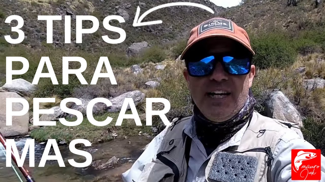 3 TIPS PARA PESCAR MAS 🔥[PESCA CON MOSCA], 🎣 PESCANDO, PESCA EN ARROYOS ✅✅