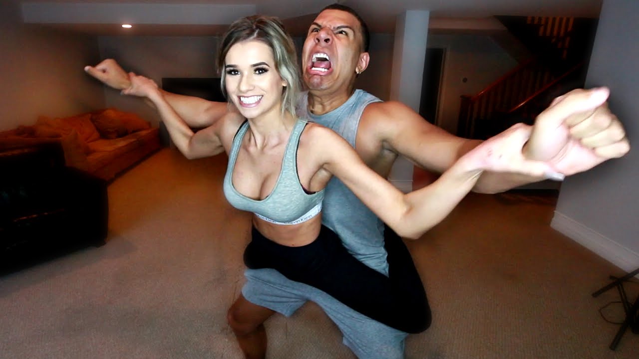 EXTREME WORKOUT CHALLENGE WITH GIRLFRIEND!!