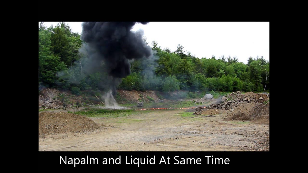 Flamethrower Napalm vs. Liquid Fuel