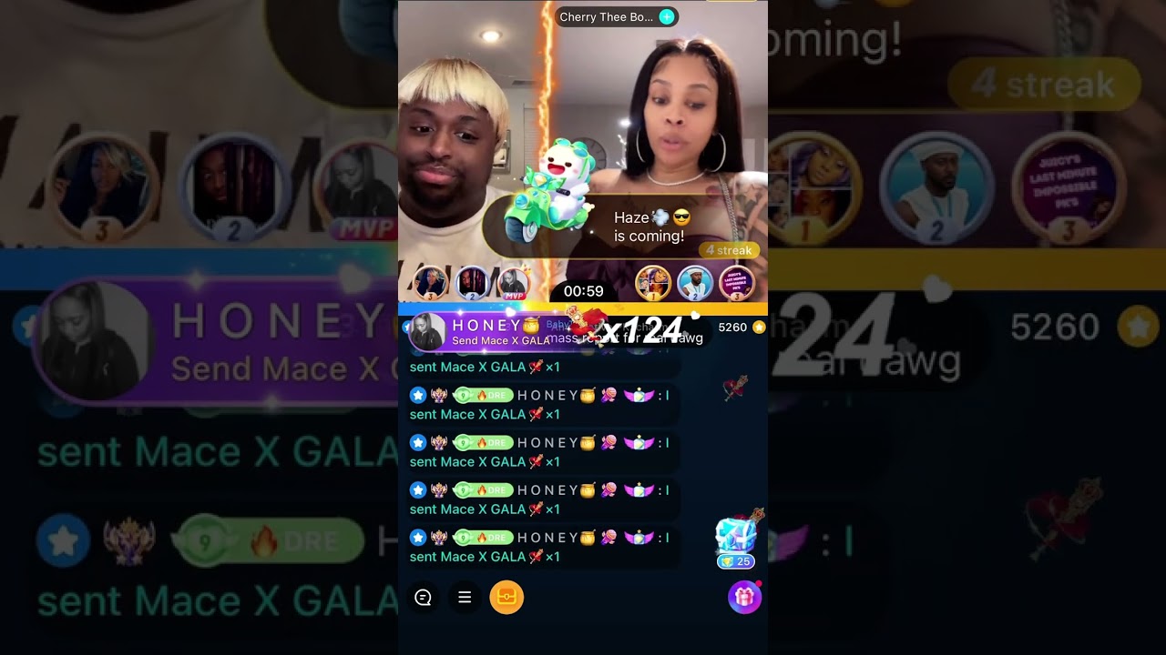 DreBaby vs Cherry Thee Boom PK will they squash the beef?!? BIGO Live March Madness